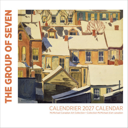 Wall Calendar 2027, The Group of Seven, 12 Months, Large Grid Design Featuring 12 Artworks (English and French Edition)