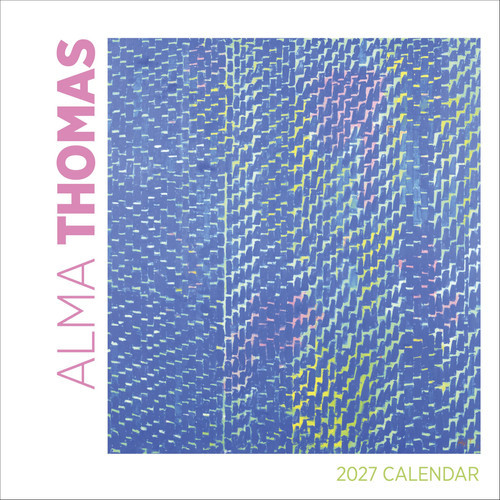 Wall Calendar 2027, Alma Thomas, 12 Months, Large Grid Design Featuring 12 Artworks