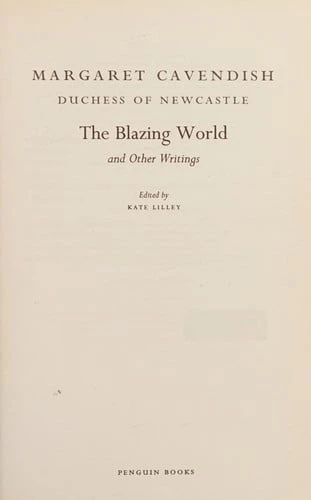 The Blazing World and Other Writings | | 9780140433722