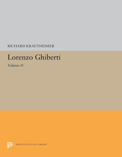Lorenzo Ghiberti | | 9780691200583