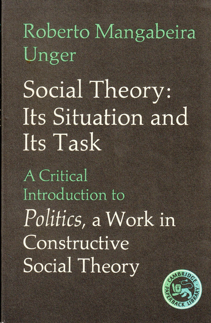 Social Theory | | 9780521338622