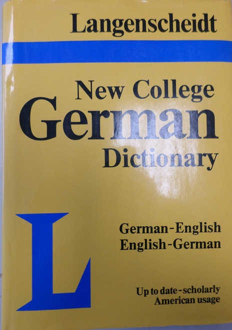 Langenscheidts Grobworterbuch Deutsch Als Fremdsprache Das Einsprachige Worterbuch Fur Alle, Die Deutsch Lernen