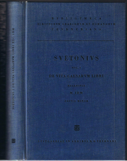 Suetoni Tranquilli, C., opera Vol. I. De vita Caesarum libri XIII