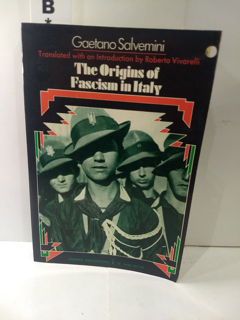 The origins of fascism in Italy (Harper torchbooks, TB 1646)