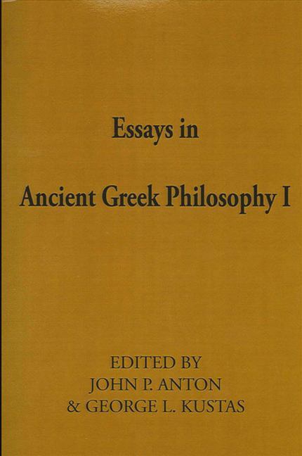 Essays in Ancient Greek Philosophy (Uden Titel)