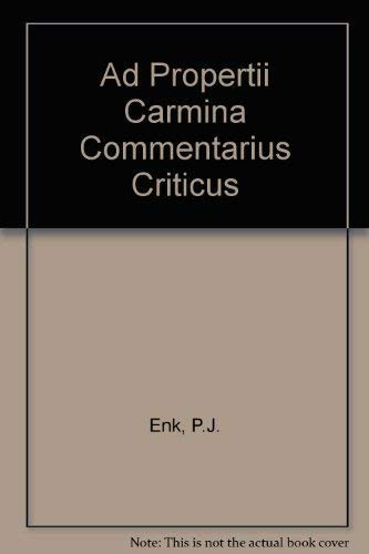 Ad Prop Carmina Comm
