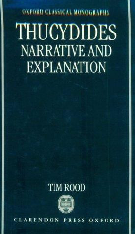 Thucydides Narrative and Explanation