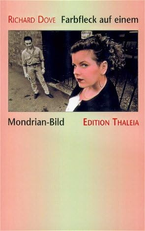 Farbfleck Auf Einem Mondrian-Bild