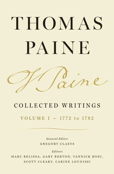 Thomas Paine Collected Writings, Volume 1