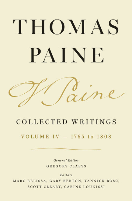 Thomas Paine Collected Writings, Volume 4
