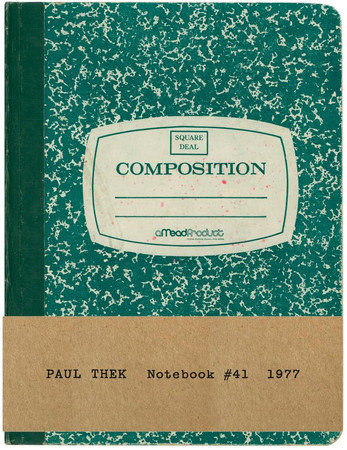 Paul Thek: Notebook #41 1977