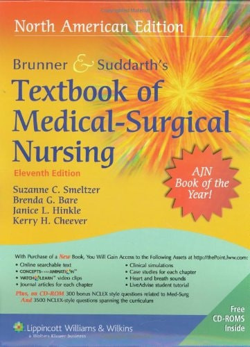 Brunner and Suddarth's Textbook of Medical Surgical Nursing