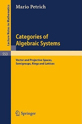 Categories of Algebraic Systems - Labyrinth Books