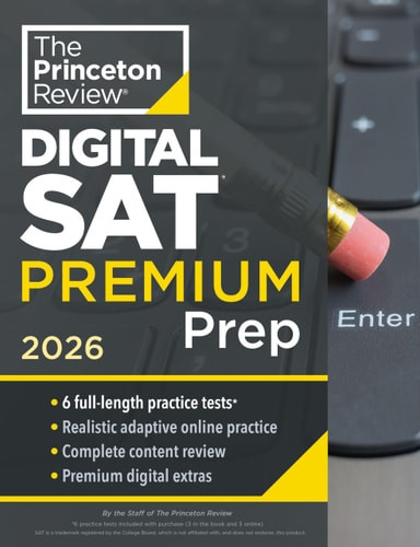 Princeton Review Digital SAT Premium Prep 2026 - Labyrinth Books