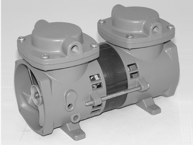 2107A18XSTLNXX Thomas Oil-less Diaphragm Compressor / Vacuum Pump - Voltage: 115V AC (60 Hz)