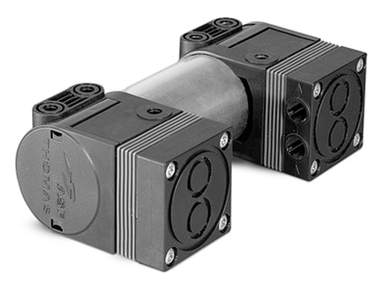 7006-0058 Thomas Oil-less Diaphragm Compressor / Vacuum Pump - Voltage: 24V DC