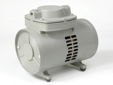927CD18 Thomas Oil-less Diaphragm Compressor / Vacuum Pump - Voltage: 220V AC (50 Hz)