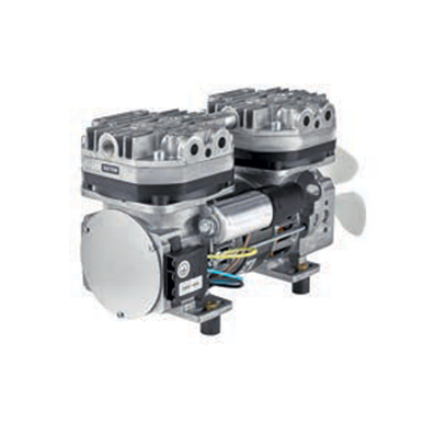 8211-0106 Thomas Oil-less Diaphragm Vacuum Pump  - Voltage: 230V AC (50 Hz)