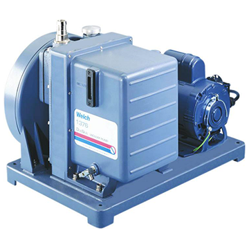 1376M-01 Welch DuoSeal Rotary Vane Vacuum Pump 230/460 Volts