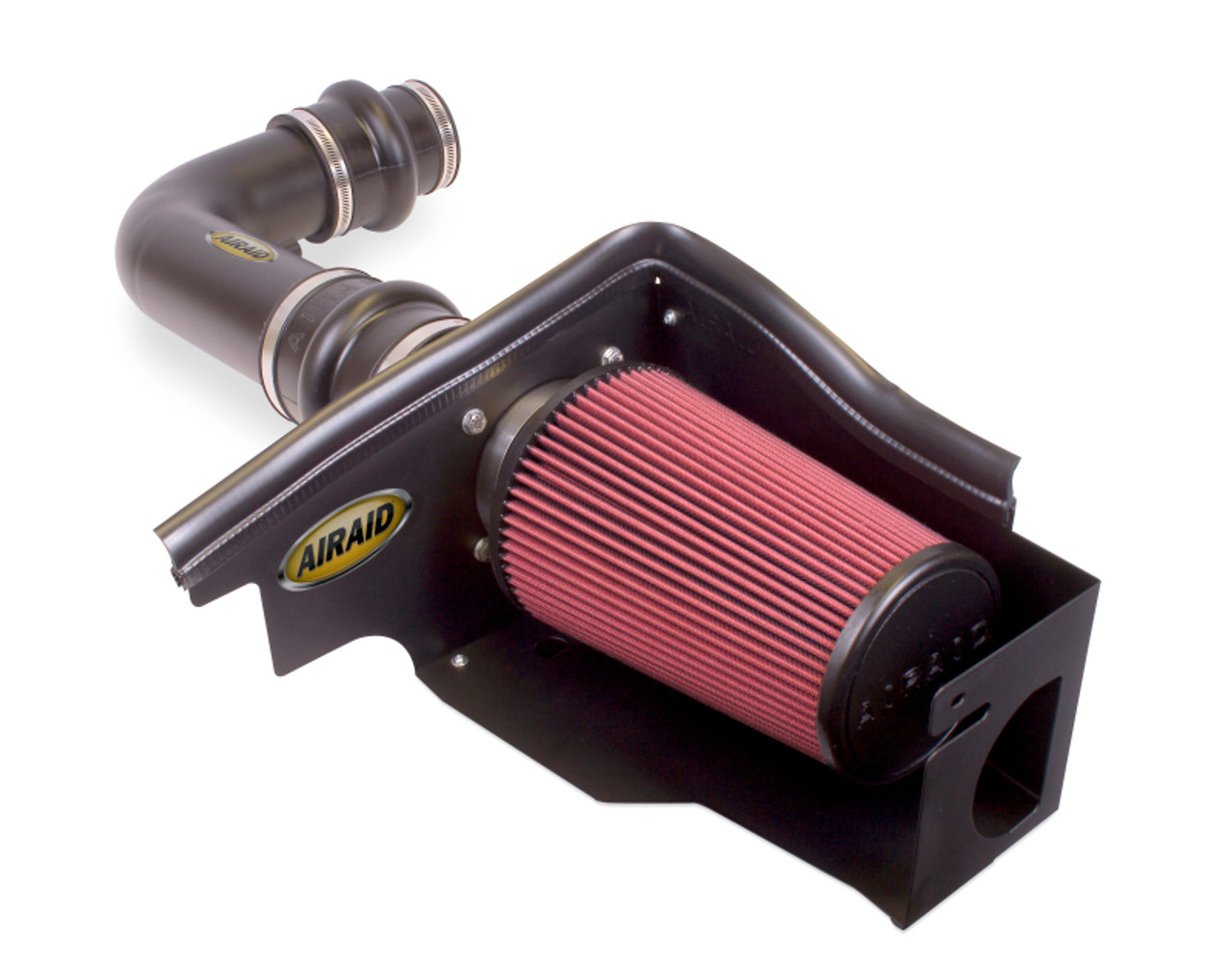 Airaid 400-249 - 97-03 Ford F-150/97-04 Expedition 4.6/5.4L CAD Intake  System w/ Blk Tube (Oiled / Red Media)