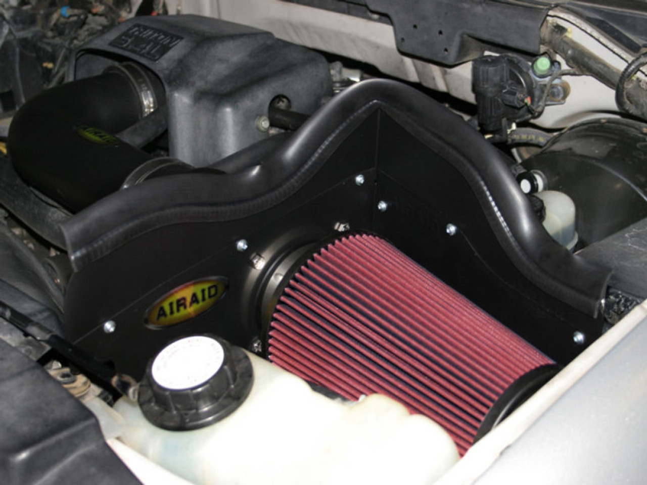 Airaid 400-249 97-03 Ford F-150/97-04 Expedition 4.6/5.4L CAD Intake  System w/ Blk Tube (Oiled Red Media) CSPRacing