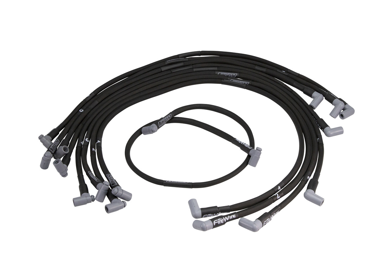 FAST 295-2401 - GM Circle Track Wireset With Heat Sleeve Firewire Spark  Plug Wire Set