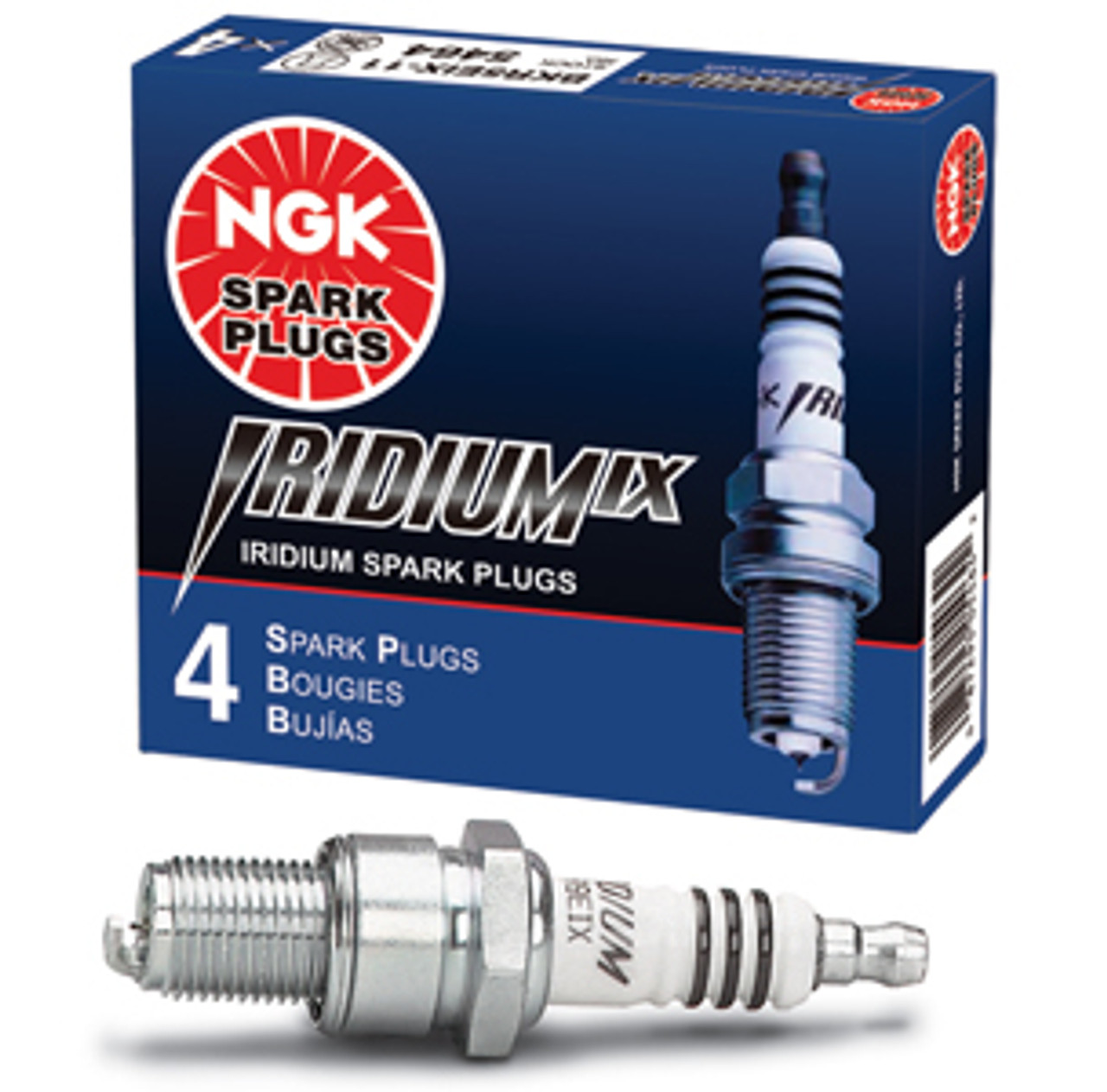 NGK - 3689-8 | NGK Iridium TR6 IX Spark Plugs (.040 GAP) - (Set of