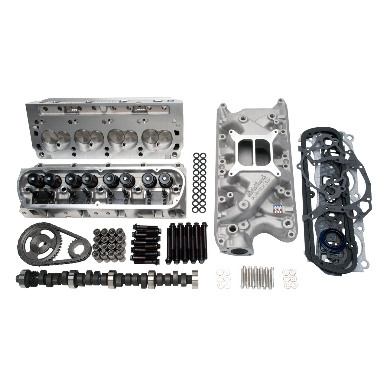 Edelbrock 2027 - Power Package Top End Kit E-Street and Performer