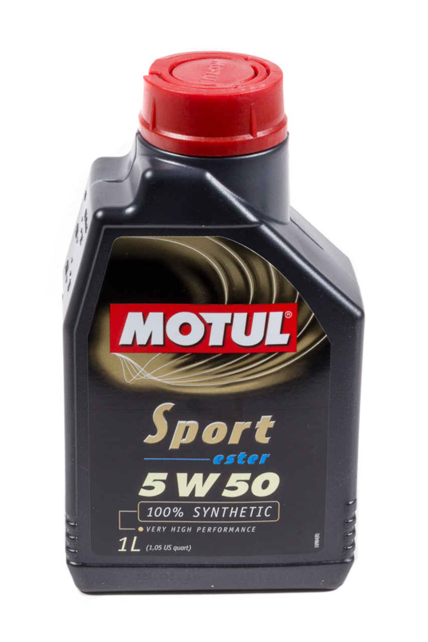 Motul MTL103048 - Motor Oil - Sport - - Synthetic 1 L Bottle Each - CSPRacing
