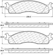 StopTech 319.09650 - Truck and SUV Pad
