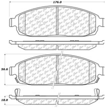 StopTech 319.10800 - Truck and SUV Pad