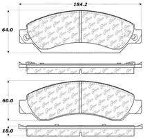 StopTech 319.10920 - Truck and SUV Pad