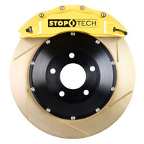 StopTech 83.529.6700.83 - Big Brake Kit; Yellow Caliper; Slotted Two-Piece Rotor; Rear