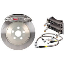 StopTech 83.836.4600.R1 - Trophy Sport Big Brake Kit; Silver Caliper; Slotted 2 Pc. Rotor; Front