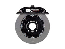 EBC BBK040BLK-1 - Racing 04-09 Honda S2000 AP2 Black Apollo-4 Calipers 330mm Rotors Front Big Brake Kit