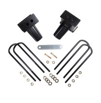 ReadyLIFT 26-21400 - Rear Block Kit; 4 in. Blocks; Incl. U-Bolts; All Required Hardware;