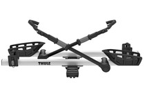 Thule 9035XTS - T2 Pro XT 2 - Platform Hitch-Mount Bike Rack (1.25in. Hitch Recv./Fits 2 Bikes) - Silver/Black
