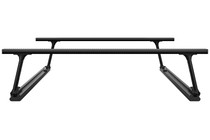 Thule 500010 - Xsporter Pro Shift Complete All-In-One Aluminum Truck Bed Rack - Black