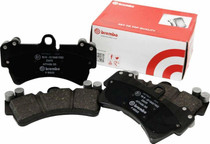 Brembo P06054 - 2011 BMW 335d Premium Low-Met OE Equivalent Pad - Front