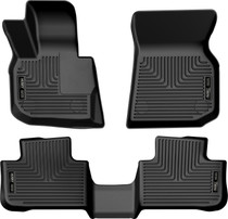 Husky Liners 95911 - 18-23 BMW X3 Weatherbeater Black Front & 2nd Seat Floor Liners