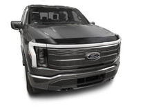 Auto Ventshade (AVS) 322223 - 23-24 Ford F150 Lightning Aeroskin Low Profile Hood Shield - Smoke