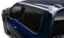 Auto Ventshade (AVS) 894113 - Auto Ventshade  Low Profile Dark Smoke Ventvisor Side Window Deflector, 4-Piece Set for 2023 Nissan Navara