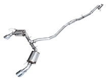 AWE 3015-32331 - 22+ Honda Civic Si/Acura Integra Touring Edition Catback Exhaust - Dual Chrome Silver Tip