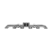 Bully Dog 85205 - Exhaust Manifold; Ceramic Coated; Replaces OEM Center PN[150-1916]; Also Fits Specific 3406E/C-15/C-16 Australian Models; Incl. Turbo Studs;