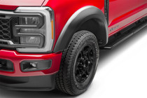 Bushwacker 20147-02 - 23-24 Ford F-250/350 SuperDuty Extend-A-Fender Style Flares 2pc Front - Black