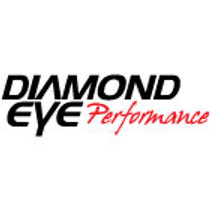 Diamond Eye K4321A-4 - KIT 4in TB DUAL AL: 00-03 FORD 7.3L F250/F350 W/ PYROMETER PLUG