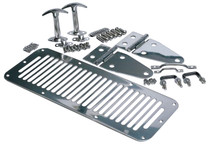 Rampage 7499 - 1978-1983 Jeep CJ5 Hood Set - Stainless