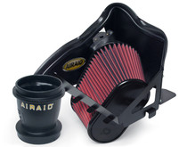 Airaid 301-159 - 04-07 Dodge Cummins 5.9L DSL 600 Series CAD Intake System w/ Tube (Dry / Red Media)