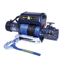 Superwinch 1695211 - 9500 LBS Integrated 12V DC 3/8in x 80ft Synthetic Rope Talon 9.5iSR Winch