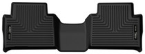 Husky Liners 54971 - 2023 Chevy Colorado / GMC Canyon X-Act Contour Black 2nd Row Floor Liners